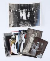 ca 1940 31 db esküvői fotó klf korokból