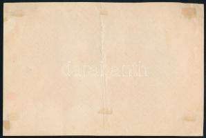 1897 Értéklevél előlapja 11.018Ft-ról, 3,57Ft értékű 9 bélyeggel bérmentesítve / Insured cover front...