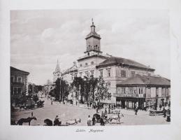1917 Lublin 12 db nagy fotót tartalmazó leporelló 19x15 cm