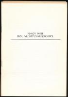 Erdélyi Helikon. Zsögödi Nagy Imre grafikái. Szerk.: Dr. Gróh Gáspár. Bp., 1986, Múzsák, 8 p.+ 20 t....