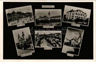 Marosvásárhely, Targu Mures; mozaiklap / multi-view postcard