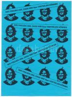 Tót Endre (1937-): Röplap. Xerox, papír, jelzés nélkül. Hajtásnyomokkal. 21x15,5 cm.