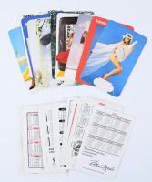 ca 1980 33 db erotikus reklámos kártyanaptár