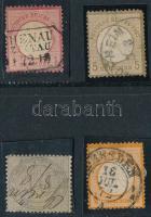 1872 Mi 4, 6, 12, 18