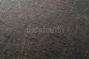 Hegedűs 2 László (1950-): Cím nélkül, 1996. Olaj, vegyes technika, papír, faroston. Jelzett a hátold...