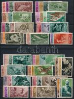 Spanyolország + Szahara, Ifni kis tétel sorokkal, 2 stecklapon (rozsda / stain)