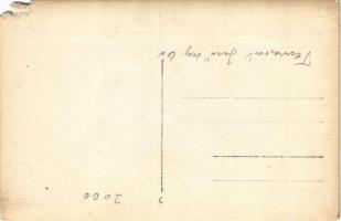 Temesvár, Timisoara; Jenő herceg tér, villamossín, üzletek / square, tram line, shops. photo (b)