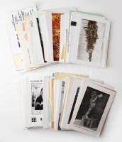 cca 1970-2010 Nagy vegyes meghívó tétel: kiállítások, kulturális rendezvények, stb., több mint 150 db