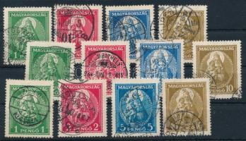 1925 3 db Nagy Madonna sor (30.000)
