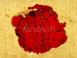 1845 Nemes Gomba Mihály mezőkeresztesi mezővárosbeli nemesség hadnagyának címzett boríték