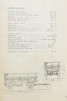 cca 1970/80 MBP-6,5R billenőszekrényes pótkocsi ábrás alkatrészkatalógus, 35p