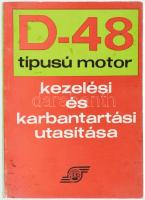 1972 D-48 típusú motor kezelési és karbantartási utasítása, 130p