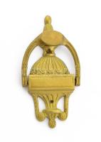 Réz ajtókopogtató, 19x9 cm