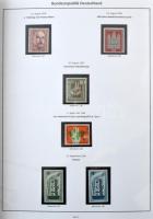 NSZK postatiszta gyűjtemény 1955-1977 szinte teljesen komplett, albumlapokon, gyűrűs mappában. Gondo...