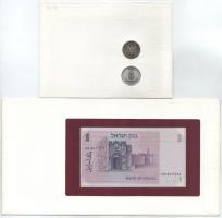 4db vegyes érmés és bankjegyes boríték tétel, benne: NDK-NSZK 1M (2xklf) "Német Monetáris Unió&...