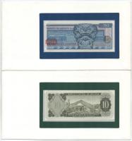 4db vegyes érmés és bankjegyes boríték tétel, benne: NDK-NSZK 1M (2xklf) "Német Monetáris Unió&...