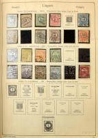 Magyar gyűjtemény maradvány a Krajcárosoktól 1956-ig, a nagy blokkok nélkül, de sok jó sorral, előny...