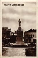 Szabadka, Subotica; Spomenik Cara Jovana. Maricic i Jankovic / szobor / statue