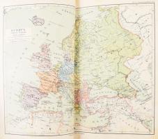 1892 Meyers Kleiner Hand-Atlas. Mit Benutzung des Kartenmaterials aus Meyers Konversations-Lexikon z...