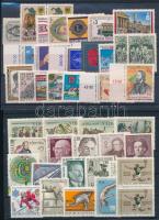 Ausztria modern kis tétel 4 db stecklapon