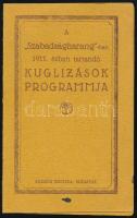 1917 A "Szabadságharang"-ban 1917. évben tartandó kuglizások programja