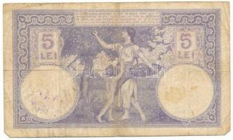 Románia 1916. augusztus 4. 5L T:F,VG
Romania 1916. August 4th 5 Lei C:F,VG
Krause P#19