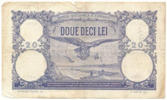 Románia 1913. február 1. 20L T:F,VG nagyobb beszakadás
Romania 1913. February 1st 20 Lei C:F,VG big...