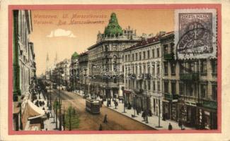 Warsaw Marszalkowska street