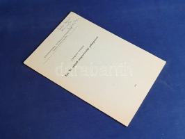 Györffy György: 
Egy XI. századi magyarországi palimpszeszt. (Dedikált.)
[Budapest], 1968. (Szeged...