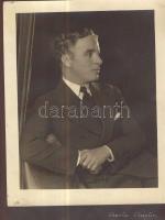1931 Egyedülálló ritkaság: Charlie Chaplin és Lugosi Béla hollywoodi színészek eredeti, aláírt fotói...