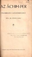 Fényes Samu: 
Az Áchim-per. Felebbezés a közönséghez.
Békéscsaba, [1911]. Nyomatott Tevan Andor kö...