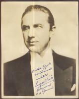 1931 Egyedülálló ritkaság: Charlie Chaplin és Lugosi Béla hollywoodi színészek eredeti, aláírt fotói...