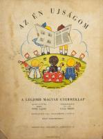 Pósa Lajos: Arany ABC. Kőszegi Bella illusztrációival. Bp., é.n. (cca 1930-1940), Singer és Wolfner. Kiadói keménytáblás félvászon-kötés, viseltes, borítók elváltak gerinc sérült