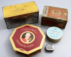 5 darab reklám doboz, klf méretben