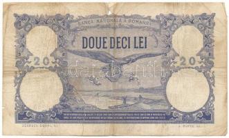 Románia 1913. február 1. 20L T:VG nagyobb beszakadások
Romania 1913. February 1st 20 Lei C:VG bigge...
