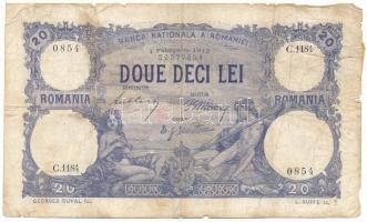 Románia 1913. február 1. 20L T:VG,G ragasztás
Romania 1913. February 1st 20 Lei C:VG,G taped
Kraus...