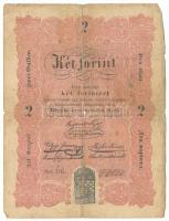 1848. 2Ft "Kossuth bankó" "DG. 36022" T:VG Adamo G106