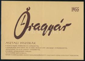 1955 Az Óragyár képes prospektusa, 8p