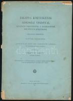 Ferenczi István: Zalatna környékének geologiai viszonyai, különös tekintettel a harmadkori eruptivus kőzetekre. Doctori értekezés. Különlenyomat a ,,Múzeumi Füzetek, az Erdélyi Nemzeti Múzeum ásványtárának értesítőjé"-ből (II. kötet, 1913. 1. szám.) A szerző, Ferenczi István (Zalatna, 1890 - Washington, 1966) geológus, egyetemi tanár által Halaváts Gyula (1853-1926) bányamérnök, geológus, paleontológus részére dedikált példány: ,,Nagyságos Halaváts Gyula főbányatanácsos, főgeologus urnak mély tisztelettel a szerző." Kolozsvár, 1913, Ajtai K. Albert-ny., 59+(1) p.+ 3 (fekete-fehér képek) t.+ 1 (kihajtható térkép) t. Kiadói papírkötés, kissé foltos, sérült borítóval és gerinccel, a fűzéstől részben elváló lapokkal.