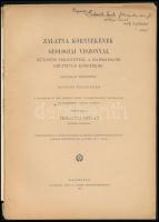 Ferenczi István: Zalatna környékének geologiai viszonyai, különös tekintettel a harmadkori eruptivus...
