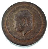 Fémes Beck Vilmos (1885-1918) 1918. Országos Magyar Kereskedelmi Egyesülés "Szende Pál 10 évi M...