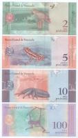 Venezuela 2018. 2B-100B (4xklf) T:UNC,AU
Venezuela 2018. 2 Bolívares - 100 Bolívares (4xdiff) C:UNC...
