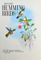 John Gould: Hummingbirds. Wordsworth, UK, 1990 418 p. Egészoldalas madár illusztrációkkal. egészvászon kötésben, papír védőborítóval