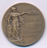 Svédország 1947. "Svéd Katonai Sportszövetség / Helyőrségi Bajnokság k-pisztoly és pisztoly, II...