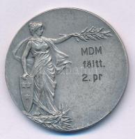 Svédország 1945 k. "Svéd Katonai Sportszövetség / MDM mezőny. 2. hely" kétoldalas fehérfém...