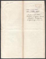 1934 Kecskemét, "Hirös Hét" programja + 2 db fejléces levélpapírra írt levél