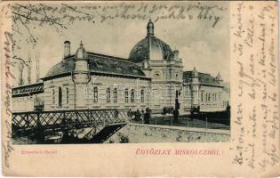 Miskolc, Erzsébet fürdő. Gedeon A. kiadása (EB)