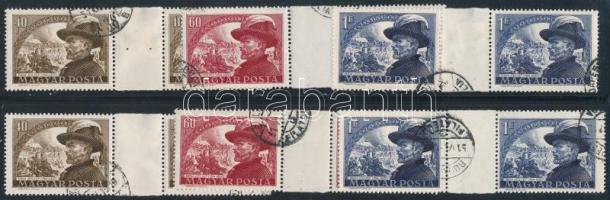 1950 2 db Bem ívközéprészes sor