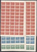 1943 Karácsony 2 db hajtott teljes ívsor (20.000)