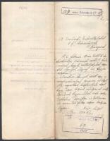 1914 Bp., Krondorfi Kútvállalat Ásványvíz-Nagykereskedés fejléces levélpapírjára írt levél